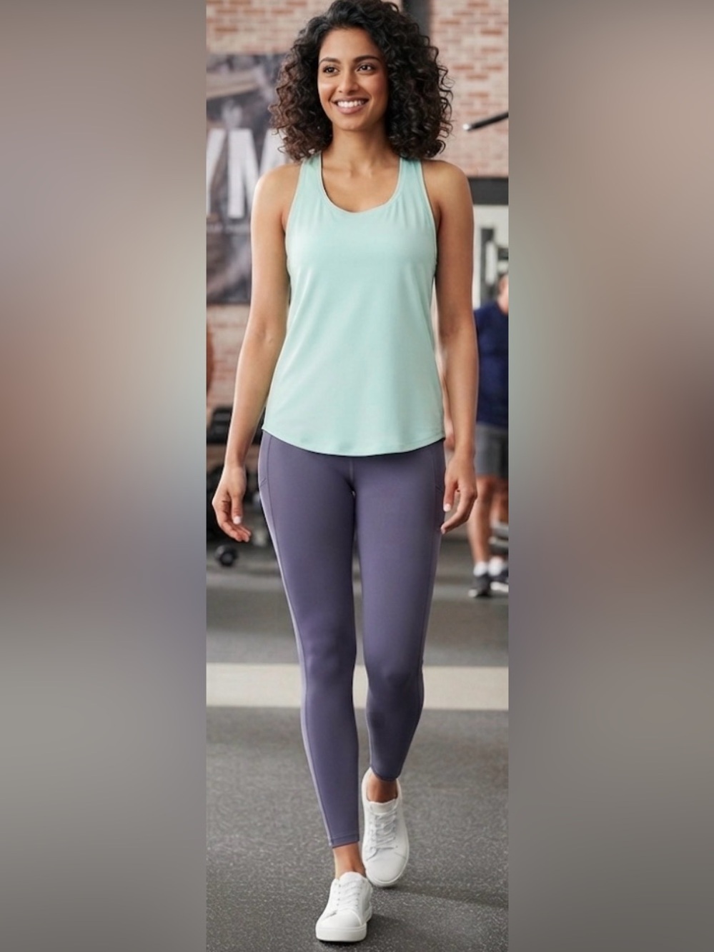 Xersion Women's Minted Aqua Tank Top